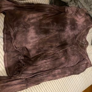 tie dye long sleeve